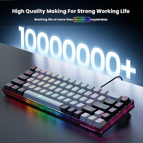 Teclado para juegos al 65%