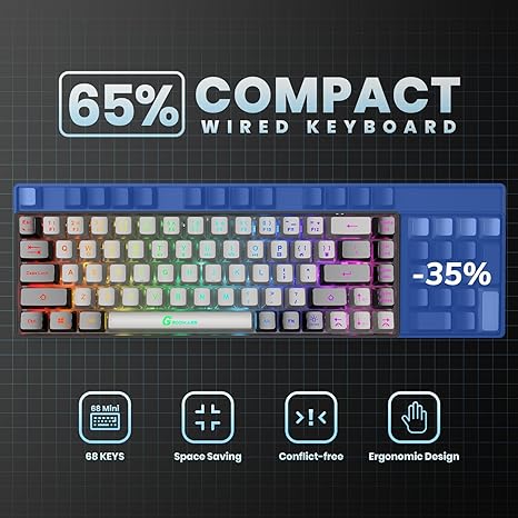 Teclado para juegos al 65%
