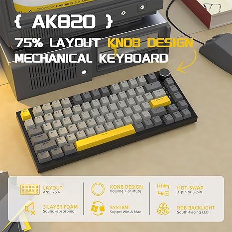 Ajazz AK820 75%