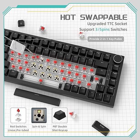 Teclado Ajazz AK820