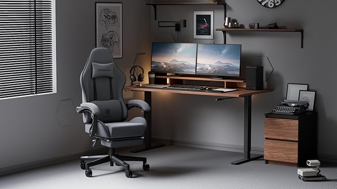 Silla Gamer Ergonómica con Soporte Lumbar