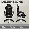 Silla Gamer Ergonómica con Soporte Lumbar