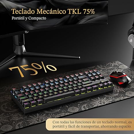 Teclado Mecánico RGB Redragon K552