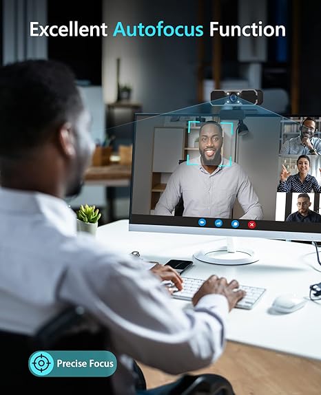 Webcam Full HD 1080p Gamer con Micrófono