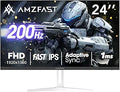 Amzfast Monitor de Gaming 24 Pulgadas 200Hz